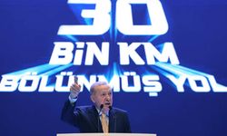Erdoğan: 30 Bin Kilometrelik Bölünmüş Yolla Destan Yazdık
