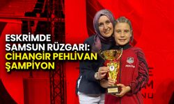 Eskrimde Samsun Rüzgarı: Cihangir Pehlivan Şampiyon