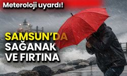 Samsun’da Sağanak ve Fırtına: Meteoroloji 58 İli Uyardı