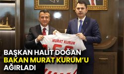 Başkan Halit Doğan, Bakan Murat Kurum’u Ağırladı
