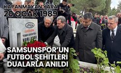 Samsunspor’un Futbol Şehitleri Dualarla Anıldı