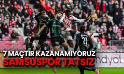 7 Maçtır Kazanamayan Samsunspor Tatsız: 0-0
