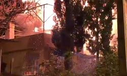 Adana'da ev yangını