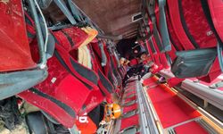 Antalya'da yolcu otobüsü devrildi; 9 ölü, 25 yaralı (6)