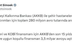 Avrupa Konseyi Kalkınma Bankası ile 280 milyon avroluk anlaşma imzalandı