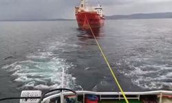 Çanakkale'de gemi arızası