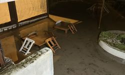 Çanakkale'de sağanak: Kepez Çayı ve Sarıçay taştı (2)