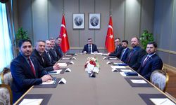 Cevdet Yılmaz, American Turkish Business Roundtable üyeleriyle görüştü