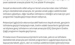 Cevdet Yılmaz: Sosyal refahı kalıcı bir şekilde artırmayı amaçlıyoruz