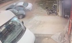 Çocuk sürücünün kullandığı otomobil, 3 araca çarpıp takla attı: 8 yaralı; kaza anı kamerada