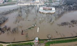 Edirne'de nehirlerin debileri düşüşe geçti, köprüler yaya trafiğine açıldı/Ek fotoğraflar