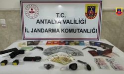 Gasp şüphelilerine jandarma operasyonu kamerada