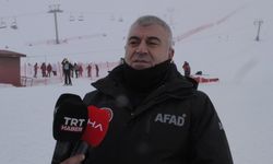 Hesarek Kayak Merkezi'nde arama-kurtarma tatbikatı