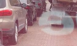 İstanbul - Güngören'de kaza yapan sürücülerin bıçaklı kavgası kamerada