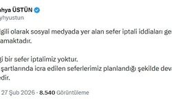 İstanbul - THY'den İran seferleriyle ilgili açıklama