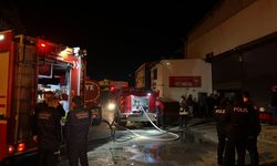 Kayseri'de hayvansal yan ürünler tesisinde yangın