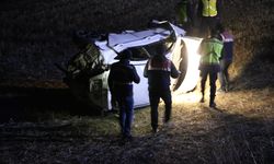 Kayseri'de otomobil şarampole yuvarlandı: 1 ölü, 4 yaralı