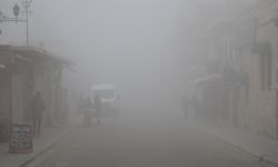 Mardin'de yoğun sis; görüş mesafesi 15 metreye düştü