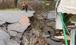 Ordu'da heyelan; 2 ev ve 1 spor tesisi yıkıldı
