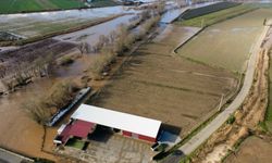 Salihli'de sağanak sonrası köprü yıkıldı, yollar kapandı