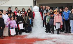Şırnak'ta 'Aileler Arası Ödüllü Kardan Adam Şenliği'