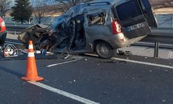 TIR, kaza yapan hafif ticari araca çarptı: 1 ölü