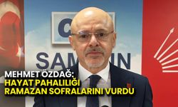 Mehmet Özdağ: Hayat Pahalılığı Ramazan Sofralarını Vurdu