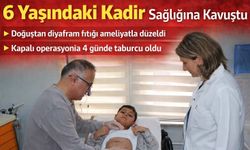 Samsun’da Diyafram Fıtığı Ameliyatı: 6 Yaşındaki Kadir Sağlığına Kavuştu