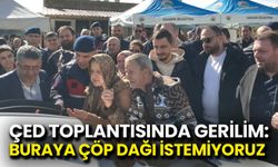 ÇED Toplantısında Gerilim: Buraya Çöp Dağı İstemiyoruz