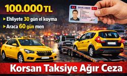 Korsana 100.000 TL Ceza 30 Gün Ehliyete El Konuluyor!