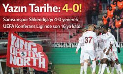 Samsunspor Shkendija'yı Dağıttı: Avrupa'da Tarihi Zafer!