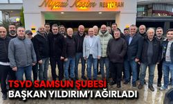 TSYD Samsun Şubesi Başkan Yıldırım’ı Ağırladı