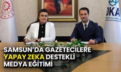 Samsun’da Gazetecilere Yapay Zeka Destekli Medya Eğitimi
