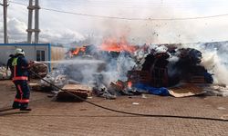 Adıyaman'da tütün üretim tesislerinde yangın