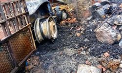 Ankara'da ev yangını; otomobil ve traktör kullanılmaz hale geldi