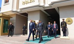 Bakan Fidan, İçişleri Bakanı Çiftçi'yi ziyaret etti