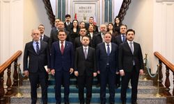 Bakan Gürlek, Türkiye Barolar Birliği Başkanı Erinç Sağkan ve beraberindeki heyetle görüştü