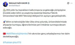 Bakan Kacır: Öğrencilerimize yeni imkanlar sunmaya devam edeceğiz