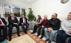 Bakan Tekin ve Bakan Çiftçi, cinayete kurban giden Fatma Nur öğretmenin ailesine taziyede bulundu