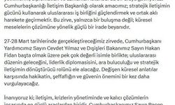 Burhanettin Duran: Küresel sorunlara ortak bir dil geliştirmeyi hedefliyoruz