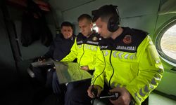 Bursa'da helikopter destekli bayram trafiği denetimi