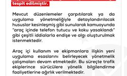 DMM'den 'araç içinde telefon tutucu ve koku yasaklandı' iddialarına ilişkin açıklama
