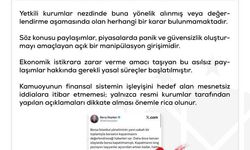 DMM'den 'Borsa İstanbul'un pazartesi günü işlemlere kapatılacağı iddialarına yalanlama