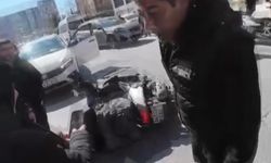 İstanbul - Esenyurt'ta şerit ihlali kavgası; sopayla motokuryenin üzerine yürüdü