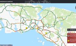 İstanbul'da trafik yoğunluğu yüzde 62'ye ulaştı