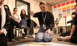 Kayseri'ye gelen Erasmus öğrencileri mantı açtı / Ek fotoğraflar