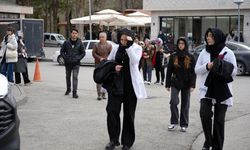 Kazada ölen tıp öğrencisi Yaren'in cenazesine, arkadaşları beyaz önlükle katıldı / Ek fotoğraflar