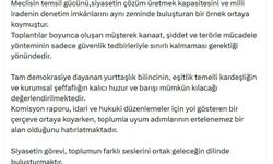 MHP'li Yıldız: Komisyonumuz, Türkiye'nin barışla ve kardeşlikle güçleneceğini göstermiştir