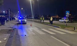 Minibüs ile motosiklet çarpıştı; 1 ölü, 1 yaralı