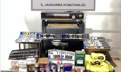 Sakarya'da sahte plaka operasyonu: 3 gözaltı